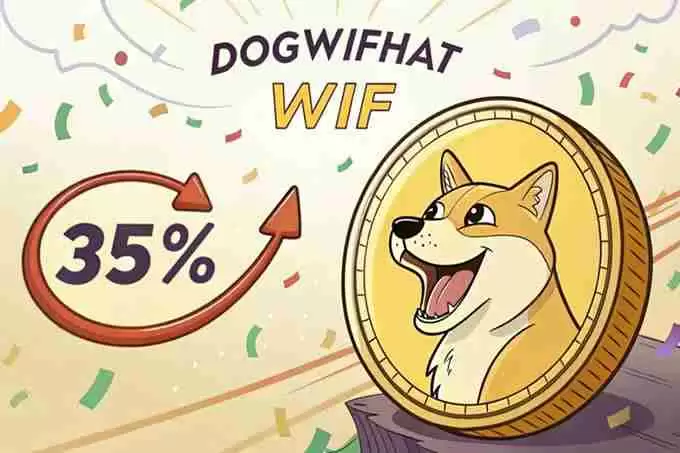 基于Solana的Wif Memecoin闪烁看涨信号