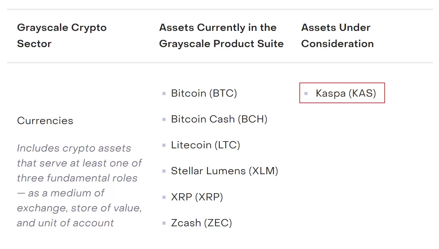 被灰度纳入未来投资产品,熊市诞生的POW公链Kaspa凭什么?