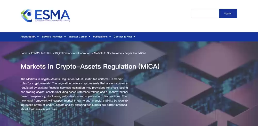 解读欧盟MiCA法案,加密货币托管服务如何合规?