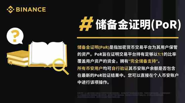 区块链名词解释:什么是准备金证明(PoR)?如何获得准备金证明?