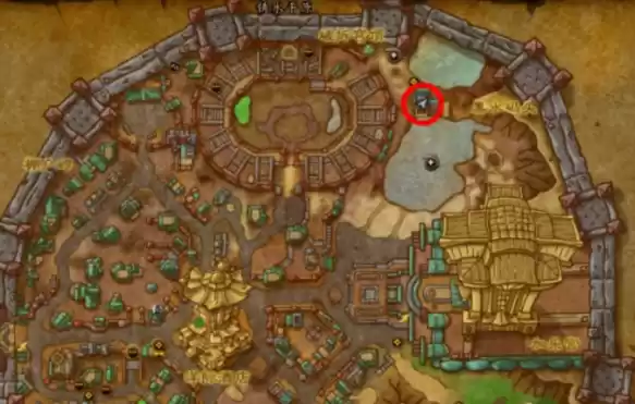 魔兽世界安德麦地区军需官在哪 魔兽世界安德麦地区军需官在哪