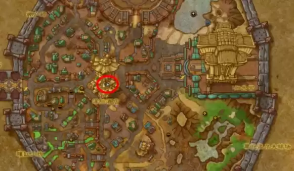 魔兽世界安德麦地区军需官在哪 魔兽世界安德麦地区军需官在哪