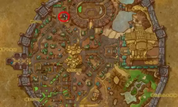 魔兽世界安德麦地区军需官在哪 魔兽世界安德麦地区军需官在哪