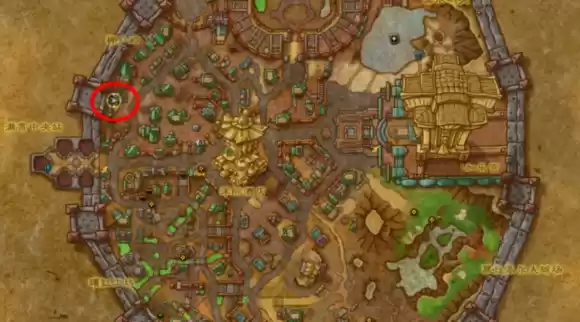 魔兽世界安德麦地区军需官在哪 魔兽世界安德麦地区军需官在哪