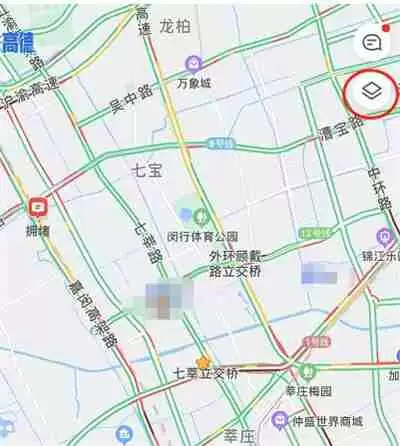 高德地图色弱配色如何开启