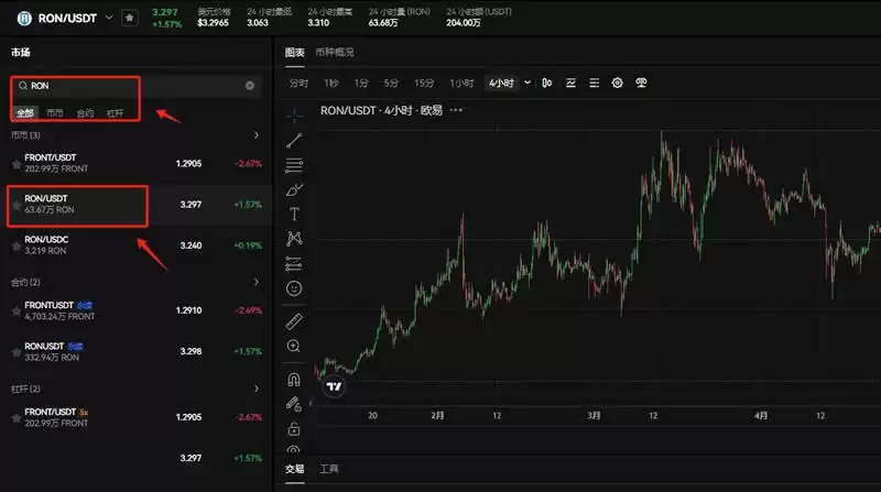 RON币怎么获得？RON币买卖交易操作步骤教程