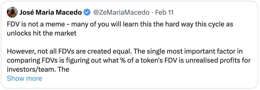 delphi ceo：高fdv币不是meme，大额解锁不等于项目归零