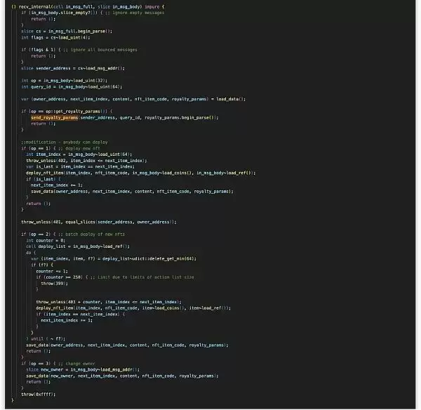 从源码角度看如何在TON Chain上创建一个NFT