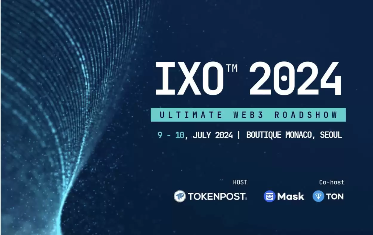 tokenpost 推出全球 web3 巡回路演“ixo™ 2024：拥抱未来”