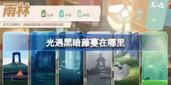 光遇2.27黑暗藤蔓在哪里-光遇2月27日染料位置攻略