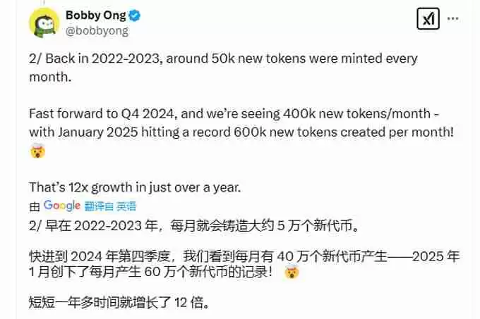 新币激增 12 倍:分析师警告流动性危机,山寨币季或将推迟