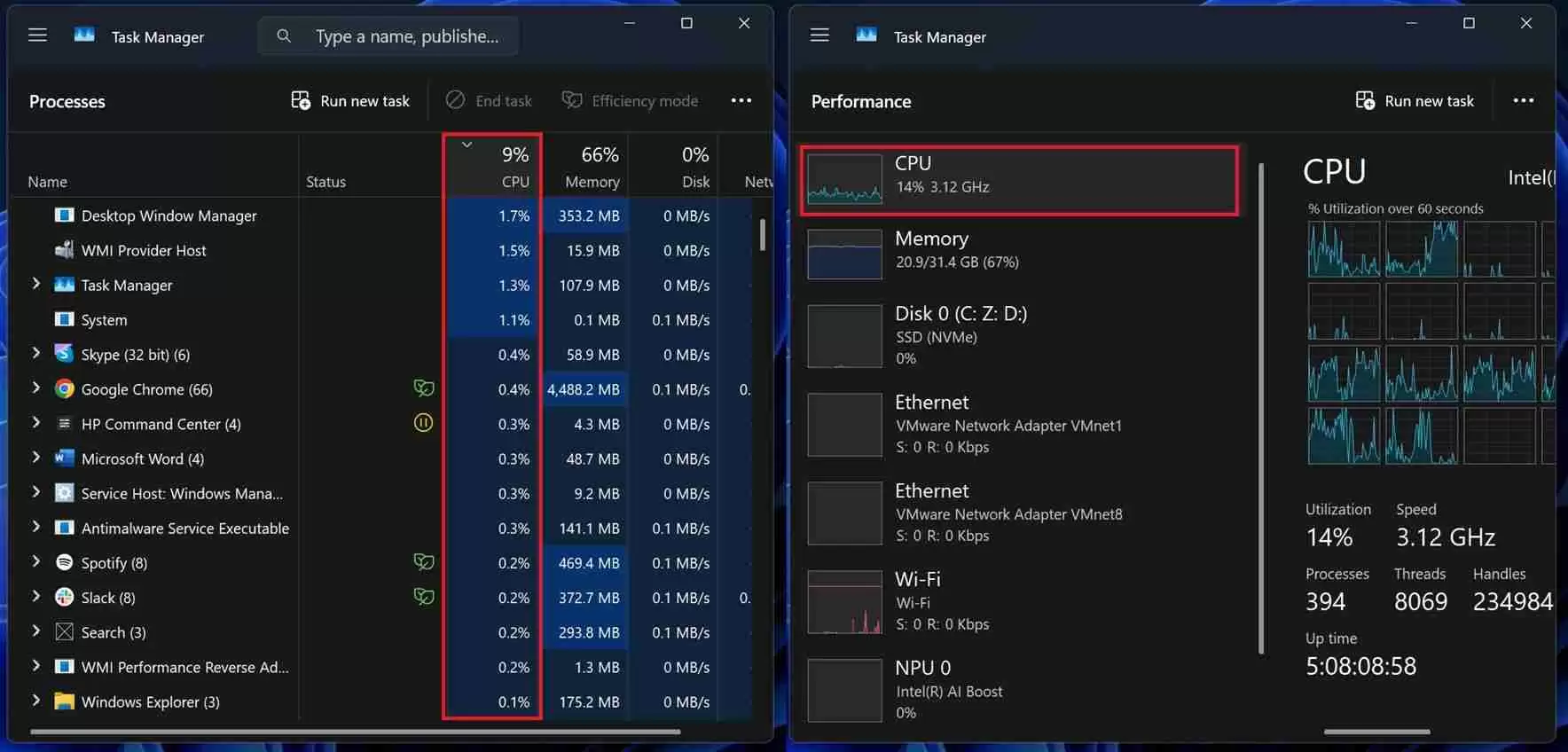 微软升级 Win11 任务管理器：统一 CPU 占用率算法，数据显示更加
