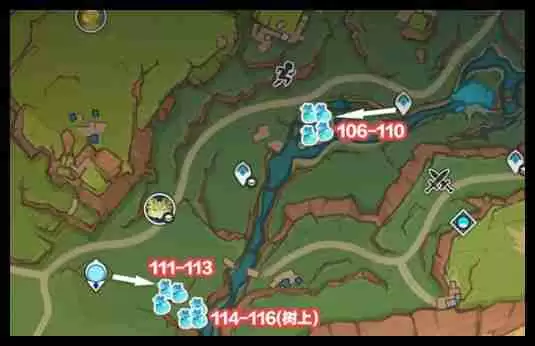 《原神》青蜜梅在哪里收集 青蜜梅采集路线