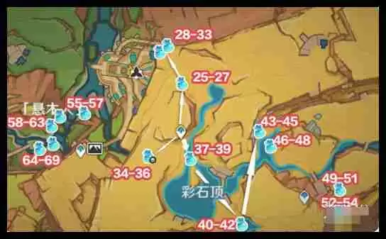 《原神》青蜜梅在哪里收集 青蜜梅采集路线