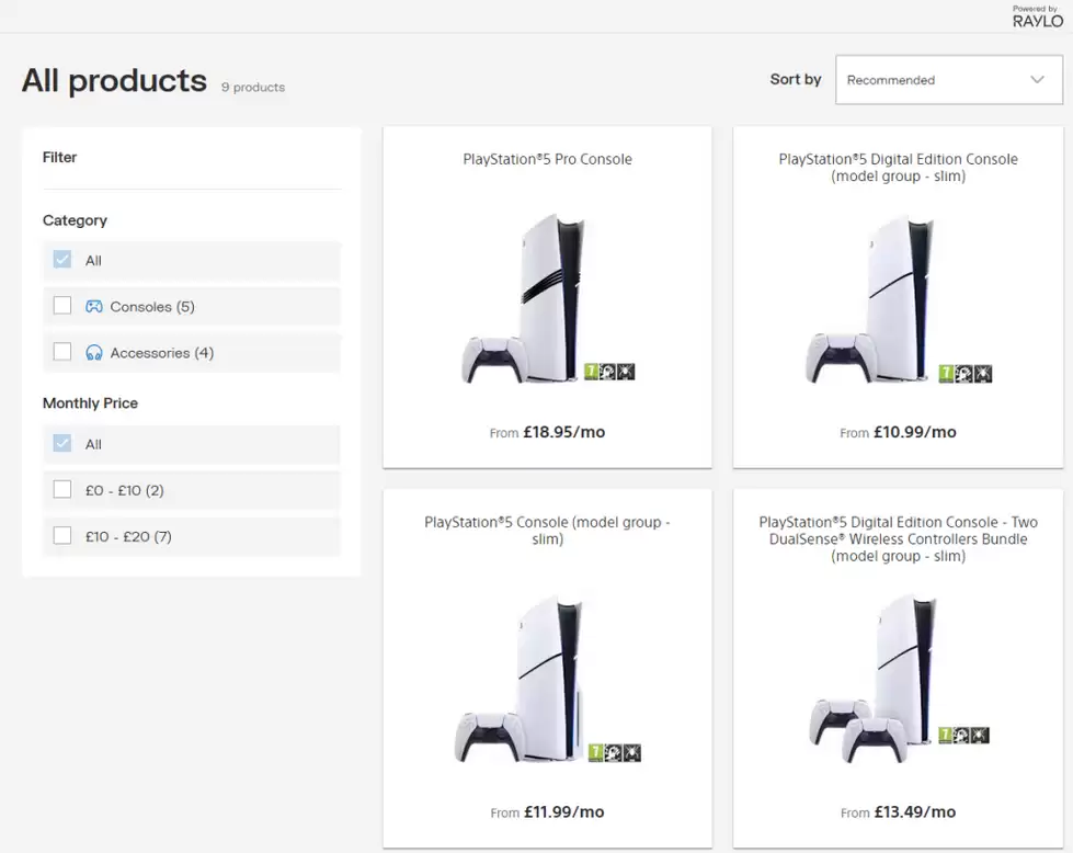 索尼推出PS5租赁计划：Flex，为玩家提供更多选择