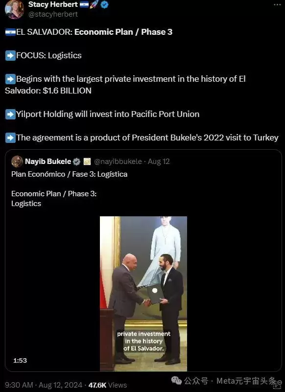 萨尔瓦多宣布投资16亿美元启动“比特币城”