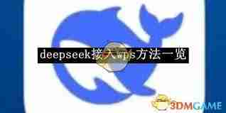 deepseek如何接入wps详细步骤-deepseek接入wps官方方法一览