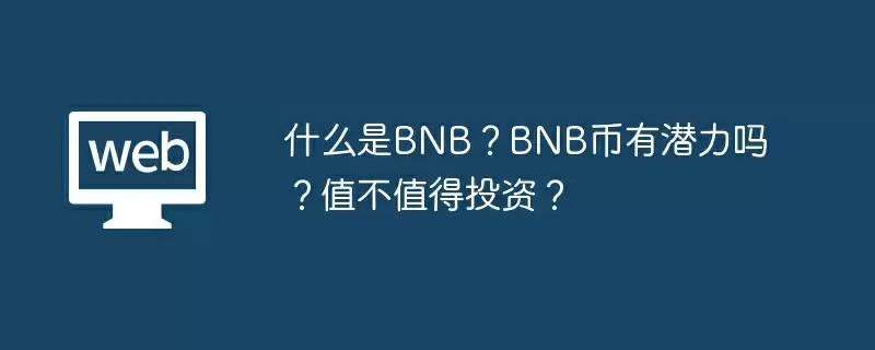 什么是BNB？BNB币有潜力吗？值不值得投资？