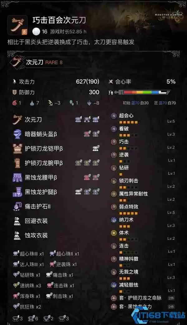 怪物猎人荒野太刀终盘配装完全指南