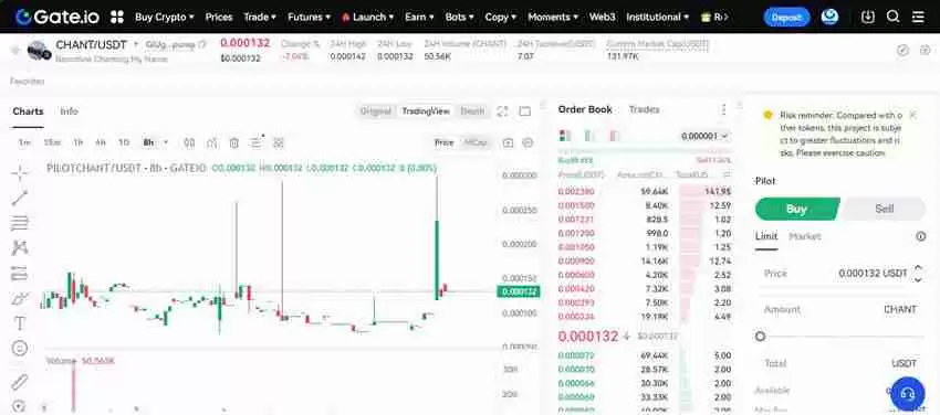 CHANT币是什么?如何在Gate.io购买CHANT?