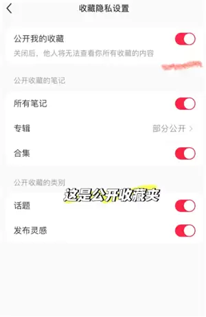 小红书收藏别人的笔记别人知道吗 小红书收藏怎么设置仅自己可见