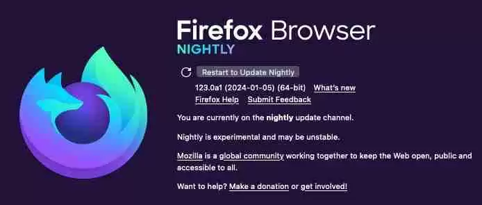 FireFox 火狐浏览器开始支持 PWA 应用