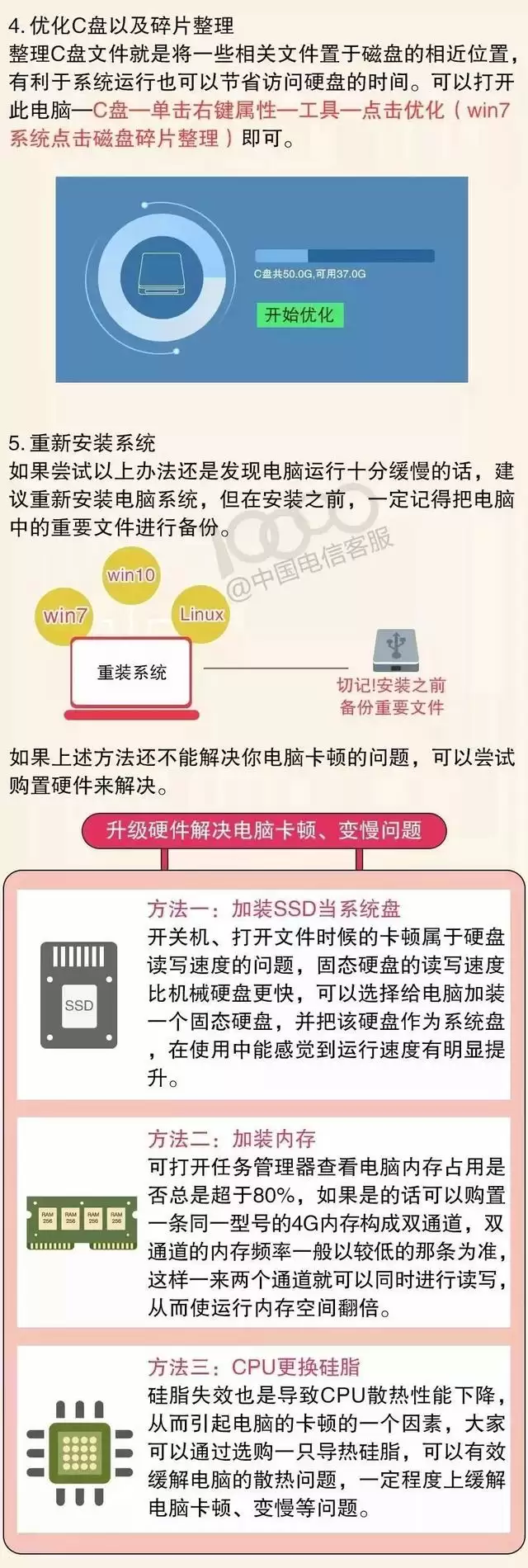 电脑卡怎么处理:电脑卡顿怎么办?几招教你解决电脑卡顿问题!