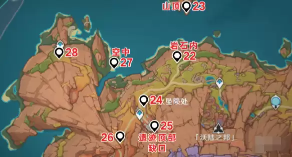 原神5.5火神瞳怎么收集 5.5火神瞳位置大全