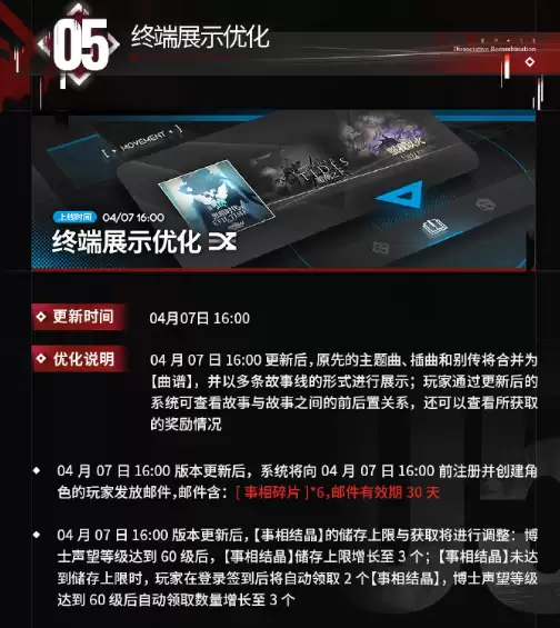 明日方舟4月7日更新什么活动-明日方舟4月7日活动更新内容总结