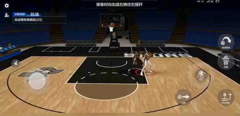 NBA全明星背身训练终极指南 3秒解锁梦幻舞步必杀技