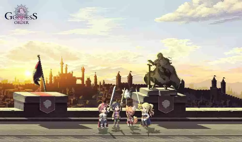 《克鲁赛德战记》核心开发团队新作《Goddess Order 女神指令》公开最新主视觉图