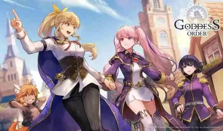 《克鲁赛德战记》核心开发团队新作《Goddess Order 女神指令》公开最新主视觉图