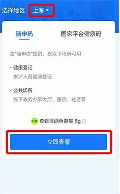 支付宝核酸码怎么查询