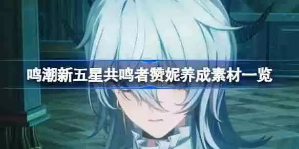 鸣潮新五星共鸣者赞妮养成素材一览-鸣潮新五星共鸣者赞妮养成素材有哪些