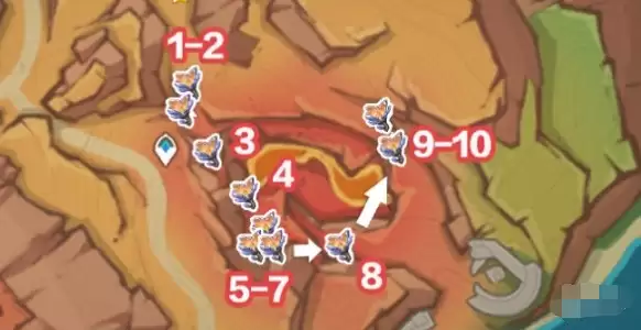 原神云岩裂叶怎么采 云岩裂叶收集路线分享