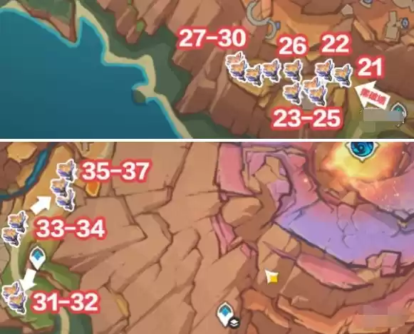 原神云岩裂叶怎么采 云岩裂叶收集路线分享