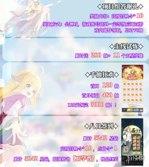 三千幻世公测福利有哪些-三千幻世公测福利汇总