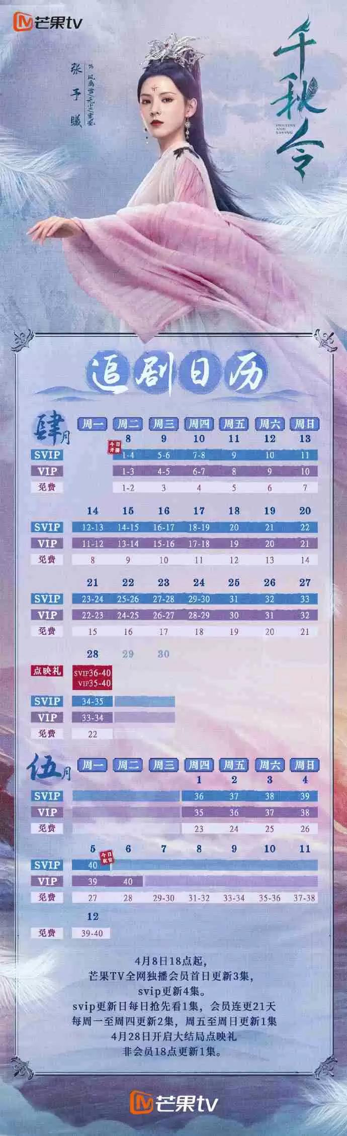 张予曦佟梦实电视剧《千秋令》追剧日历、播出平台、剧情介绍