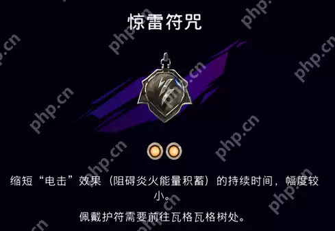 波斯王子失落的王冠惊雷符咒护符速刷指南