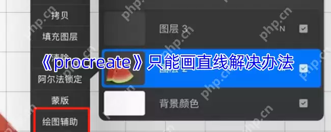 Procreate突然只能画直线?5个快速解决方法亲测有效