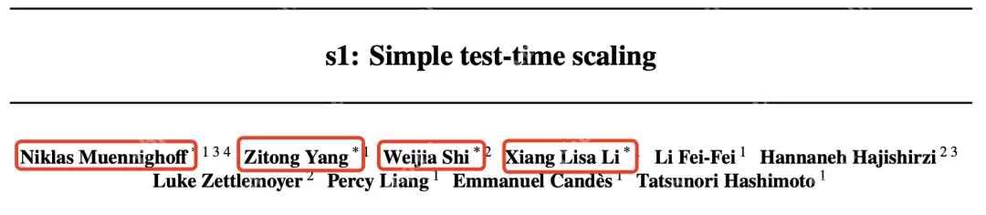 “李飞飞团队50 美元炼出 DeepSeek R1”被质疑，上海交大本科生新“低成本推理”或成新宠！