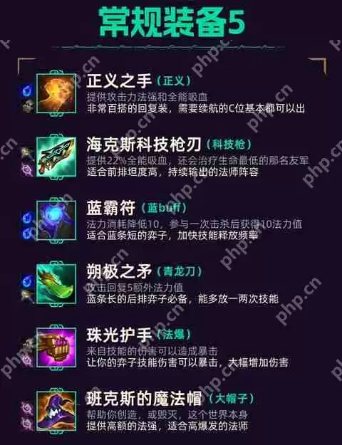 金铲铲之战装备大全介绍