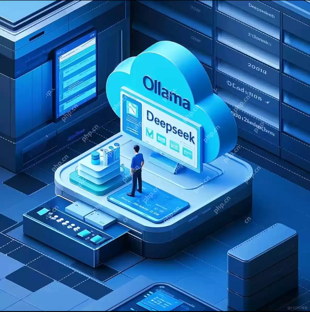 【人工智能】学会这几个命令，你也能快速完成DeepSeek R1的本地部署！！！