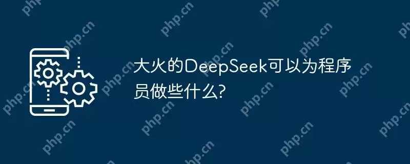 大火的deepseek可以为程序员做些什么?