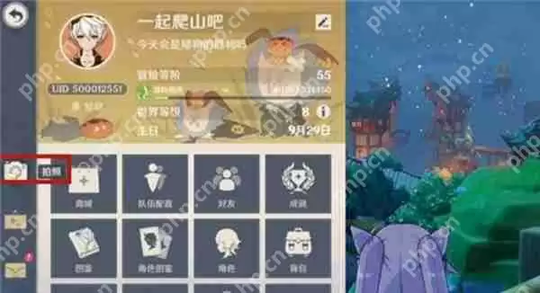 原神拍照功能位置方法攻略