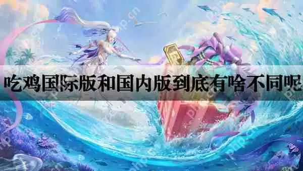 吃鸡国际版和国内版有什么不同