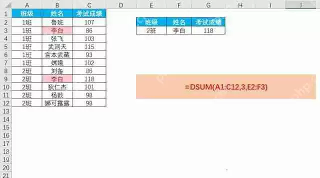 10种excel多条件查找函数的使用方法