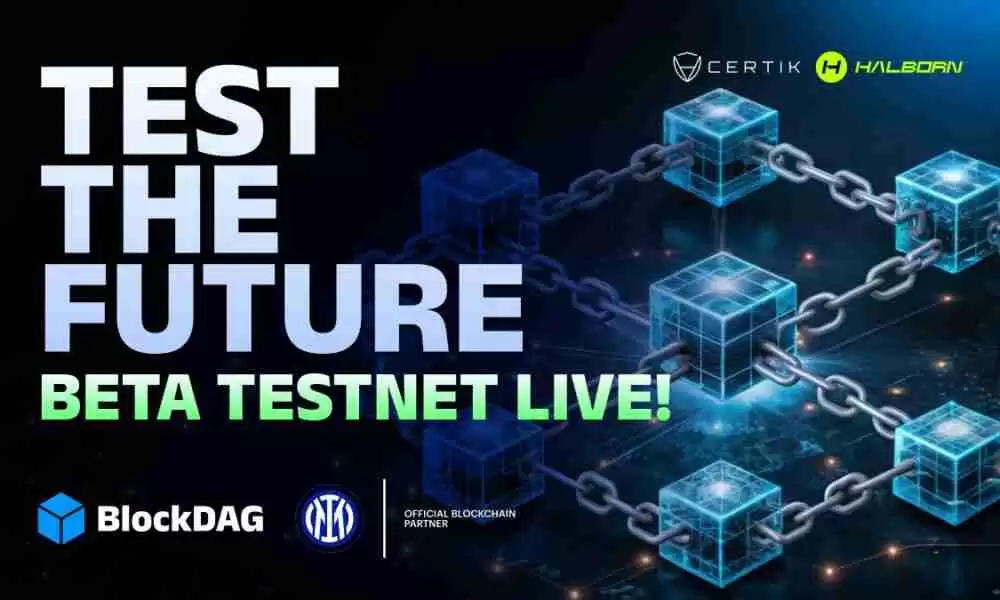 随着AI令牌获得吸引力,BlockDag Beta testnet始终提高区块链安全性和可扩展性的标准