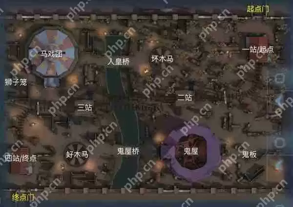 第五人格地图平面图攻略