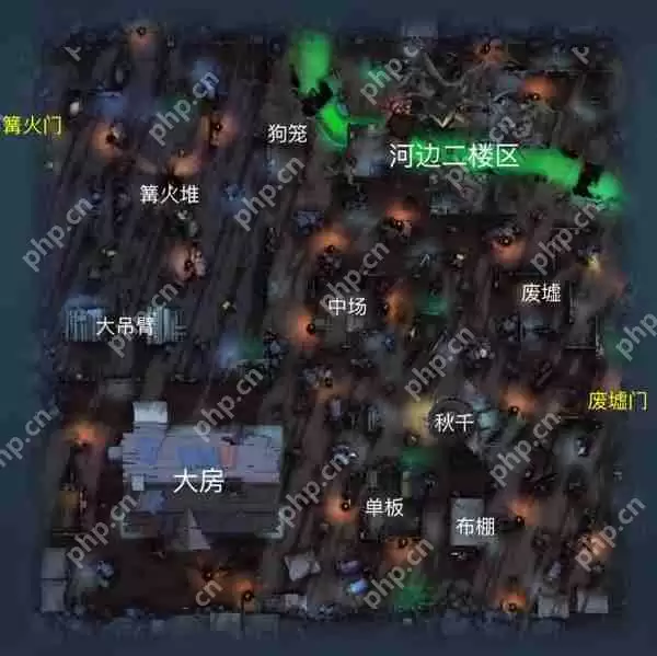 第五人格地图平面图攻略